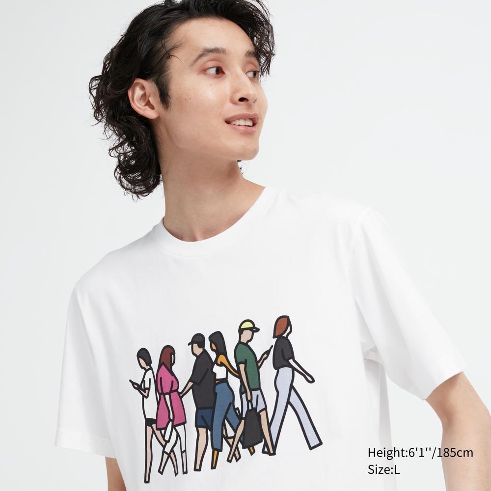 

UNIQLO МИР ДЛЯ ВСЕХ Графический Т (Короткий рукав/стандартная посадка) Джулиан Опи