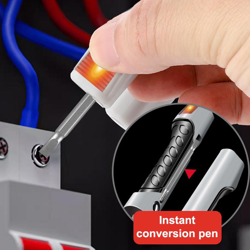 Foldable Wire Stripper With Electricity Measurement Plier For Cutting Pulling Wires Cable Electrician