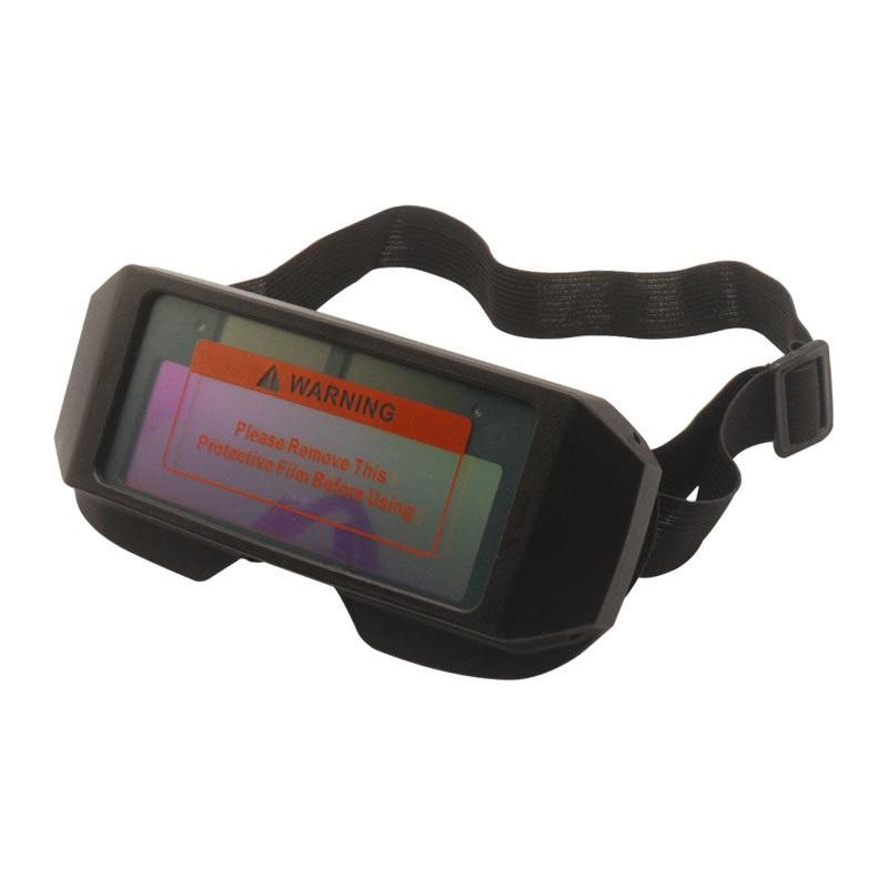 Automatic Dimming, Electric Welding Glasses Welder's Argon Arc Two-protection Welding Protective Glasses, Anti-glare Arc Glare Goggles