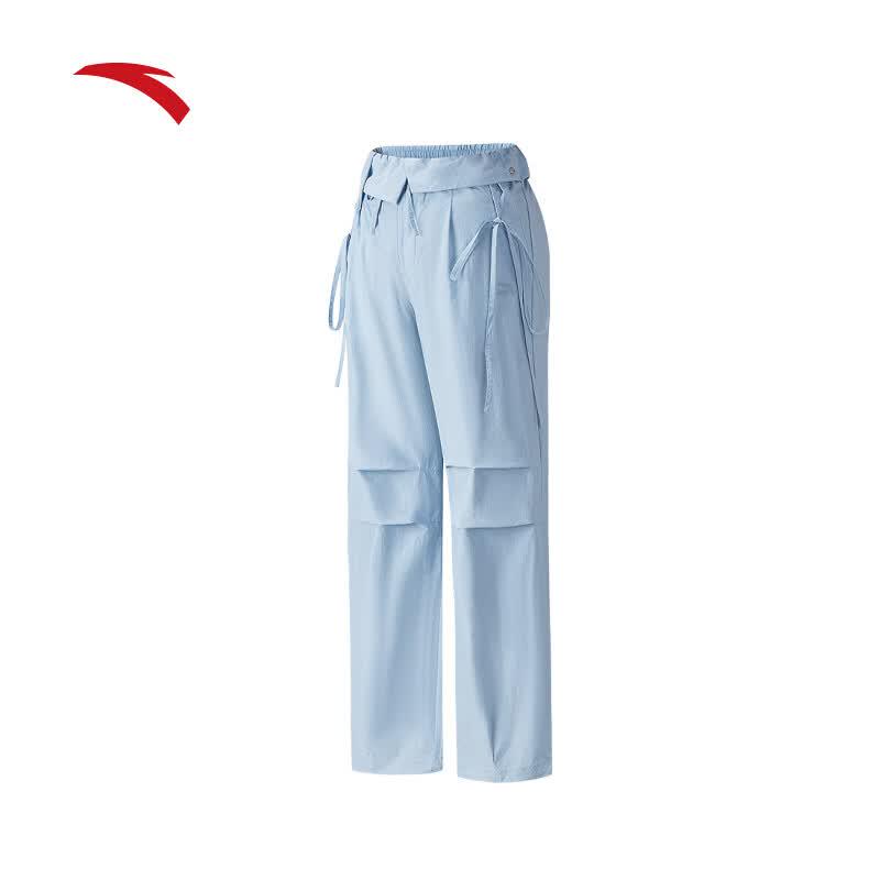 Anta Ballet Style Ice Silk Parachute Pants