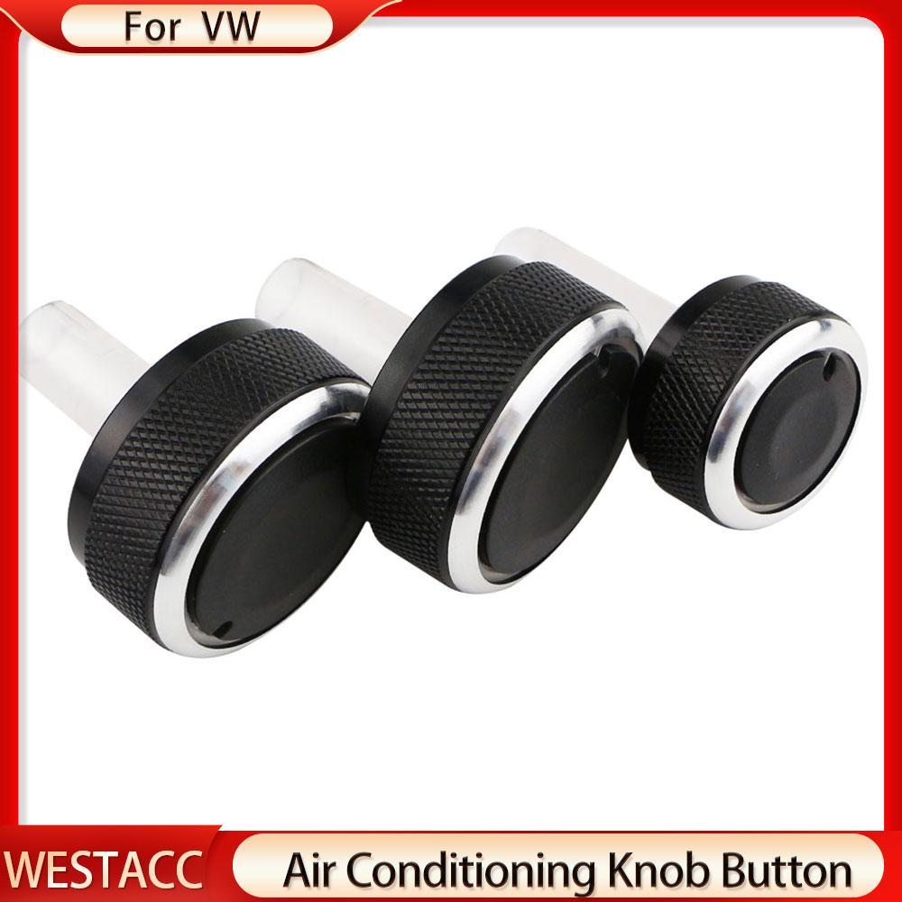 Car Air Conditioning Knob AC Switch Knob Heat Control Button for Volkswagen VW Golf4 GOLF 4 MK4 Passat B5 Bora