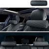 Car Headrest Four Seasons Universal Headrests Double-line Protection Cotton Headrest Accessories Memory Classic Interior Ca D8Z6