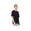 Li-Ning Wade Series Ice-Sense Loose Short Sleeve T-Shirt With Back Letter Print Unisex Tops Black AHSS783-7