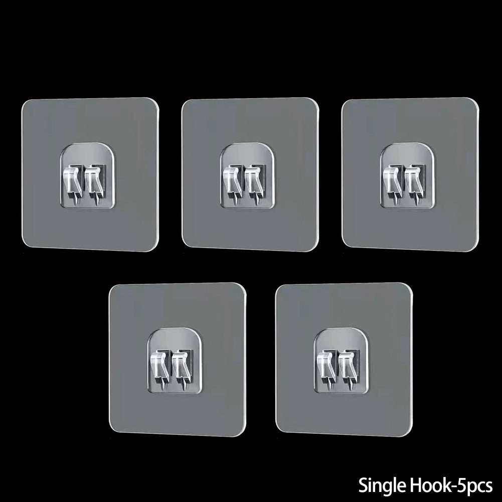 

5 шт. Водонепроницаемый крючок с сильным клеем, наклейка для полки для ванной комнаты, кухни, настенная полка-стеллаж, кухонный самоклеящийся настенный крючок на винтах, вешалка