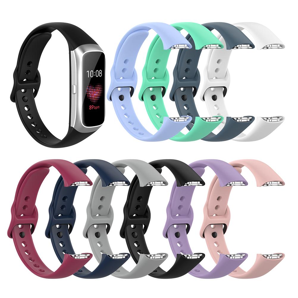 Silicone Watch Band Strap Replacement Wrist Band Strap for Samsung Galaxy Fit SM R370 Smart Bracelet