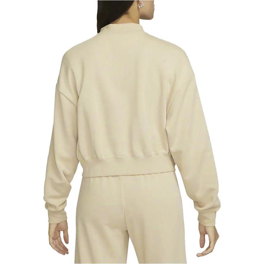 (WMNS) Nike Sportswear Oversized Cropped Full-Zip Jacke 'Beige' Damen FB7279-126