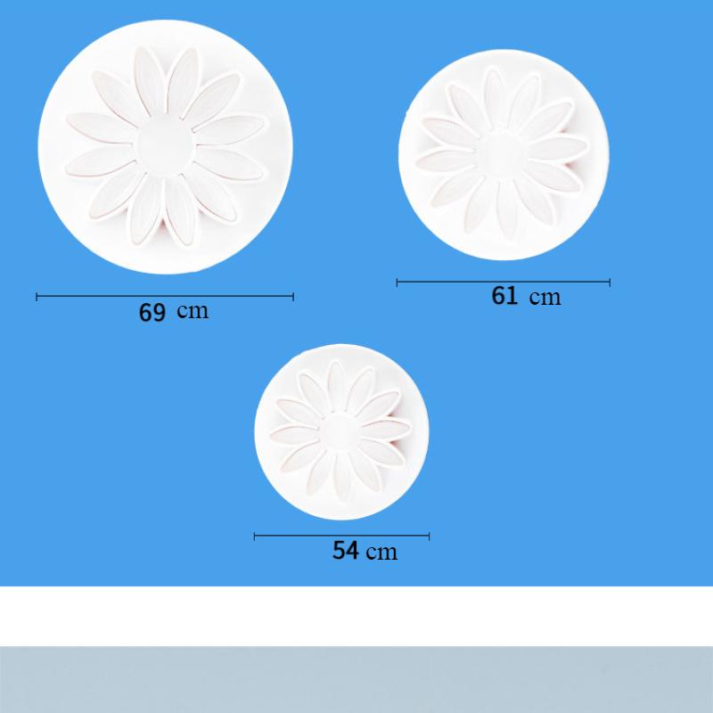 

African Chrysanthemum Simulation Spring Mold Sunflower Candy Flower Shape Mold