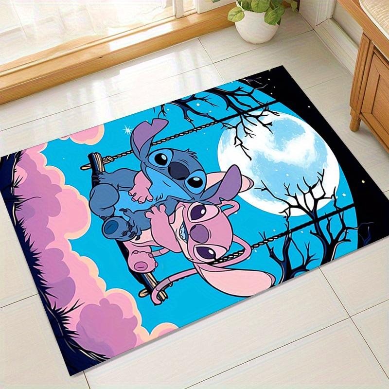 

1pc. Cute Stitch & Angel Swing Rug - Home Decor, Office Carpet, Gift, Outdoor Matz0410125 60cm by 90cm