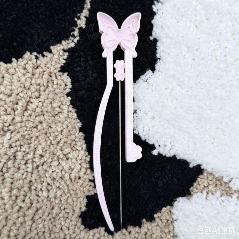 Single/Double Needle Fuse Bead Pen Long Smooth-Tip Collage Fuse Needle  Bean Splicing Tool