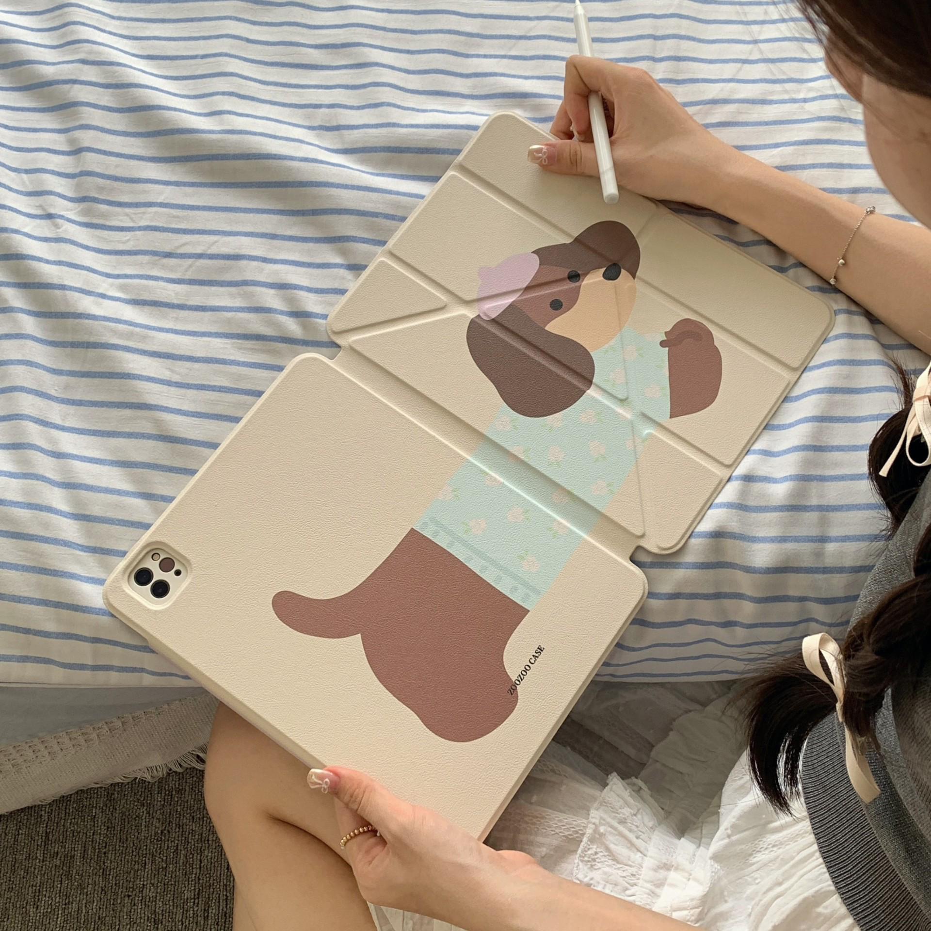 

Upgraded Magnetic Separation for 2025 iPad 11th Gen - Long Dachshund 3Y Version iPad mini6/7 (8.3 inches)