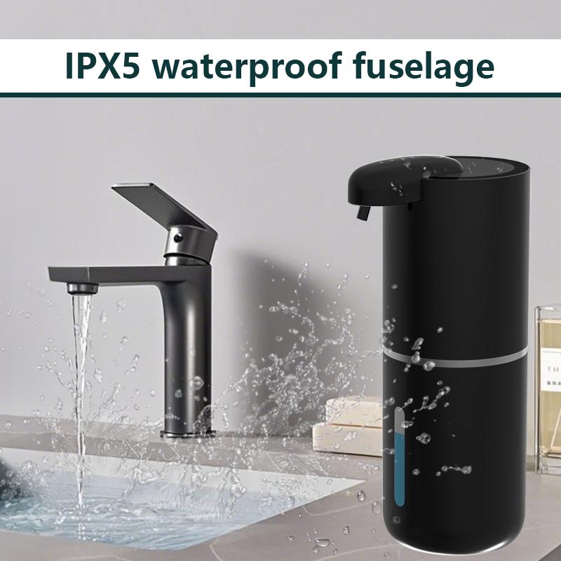 380ML Rechargeable Foam/Liquid Soap Bottle Hand Washing Sanitizer Machine Wall-Mounted Electric Automatic Sensor Soap Dispenser