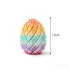 Uovo di Drago Giocattolo Decompressione Stampa 3D - Sfera Fidget Rotante Liscia Sollievo Ansia ADHD Giocattolo per Dita Eco-Sicuro per Bambini Adulti