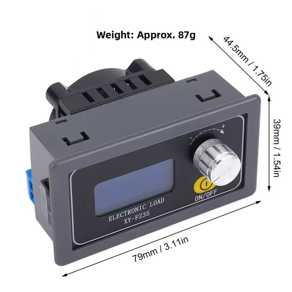 FZ25 FZ35 Electronic Load Module for Battery with Adjustable Current from 0 00 to 5 00A and Multiple Protection Features