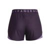 Under Armour Logo Print Mid-Rise Sport Color Block Shorts Damen Shorts Lila 1344552-541
