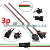 SM Male/Female Plug Cable 2.54MM Air Connection, 3-Battery Charging, 4P Terminal Power Cord, LED Light.