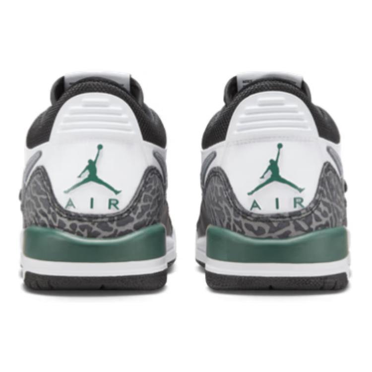 Air Jordan Legacy 312 Low GS Oxidized Green Kids Sneakers White Black Cool-Grey CD9054-131