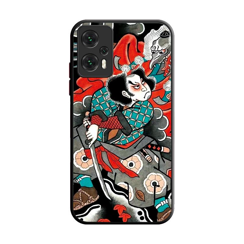 Ukiyo-e Samurai Sea Wave PC Case for Xiaomi Poco X7 X6 X5 X3 X4 GT F6 F5 M8 M6 Pro 4G 5G F4 F3 M7 M5S C75 C65 C55 C71 C61 Cover