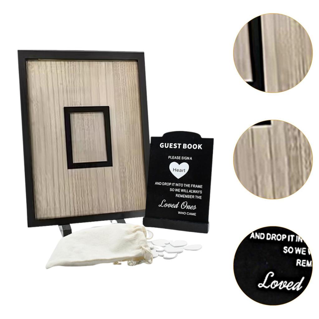Wedding Guest Book Wedding Decor Acrylic Marriage Table Display Wedding Sign for Ceremony Birthday Party Baby Shower Anniversary