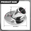 Boat Handrail Fitting 60 Degree Round Base High Performance Practical Spare Parts Premium Sturdy