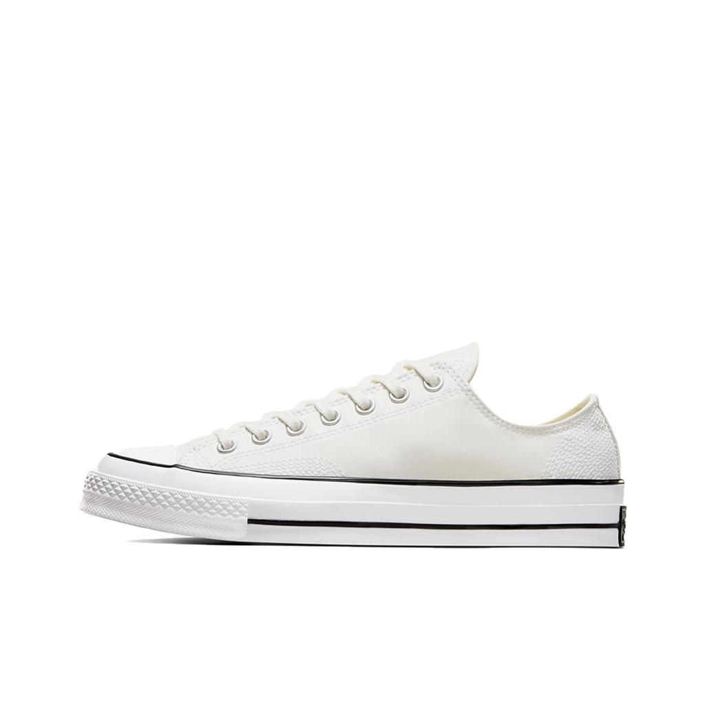 Converse Chuck 70 Comfortable Versatile Durable Low-Top Skate Shoes Unisex Sneakers Off-White A09825C