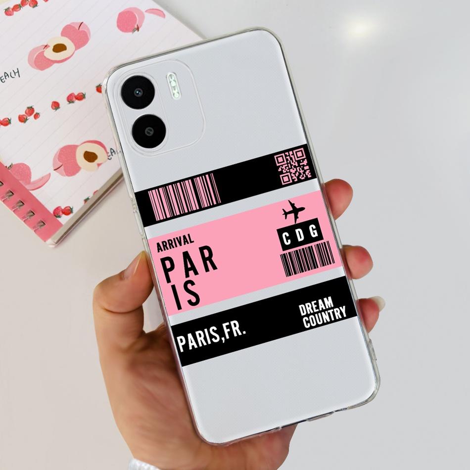 For Xiaomi Redmi A1 A1+ 2022 Cute Painted Phone Case For Redmi A1 Plus RedmiA1 A 1 A1+ Soft Silicone TPU Cases