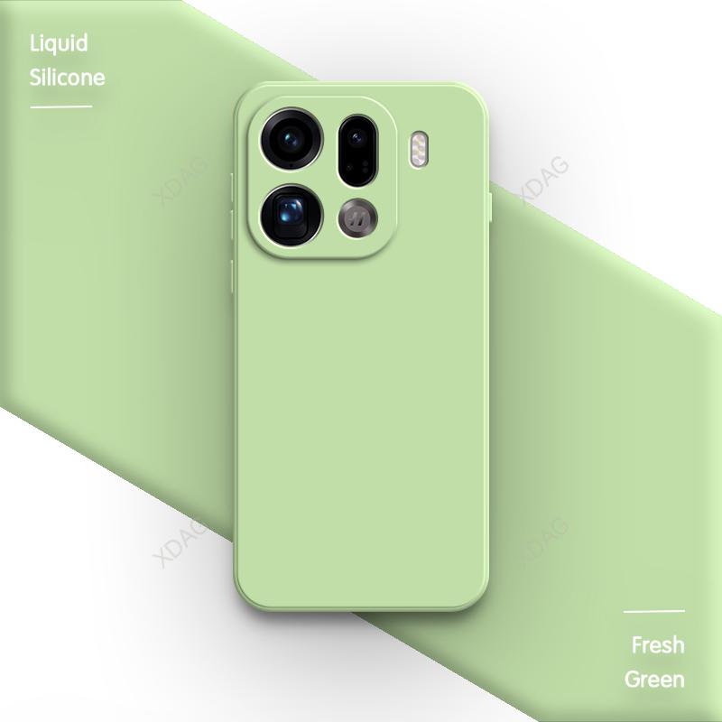 

Базовий чохол для телефону для OPPO Find X9 Pro X9Pro 5G М який Простий Рідкий силікон Класичний Дизайн з прямими краями Висока якість Задні кришки OPPO Find X9