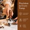 Spring Loaded Espresso Tamper Set Stainless Steel Base Barista Tamper Press Coffee Brewing Station