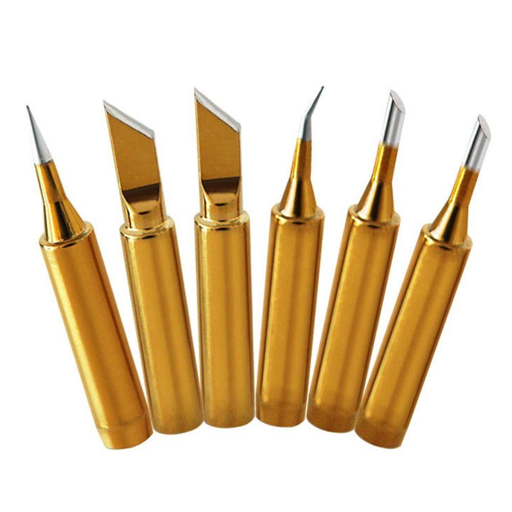 1Pc 900M-T Soldering Station Solder Iron Tip Oxygen-free Copper Solder Head Replacement Welding Tips Soldering Accessories