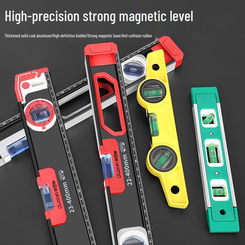 60 High-Precision Strong Magnetic One-Meter Level for Bricklayers