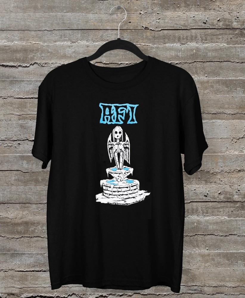 AFI band T-shirt Black Short Sleeve All Sizes S-5Xl Shirt Unisex T-Shirt L