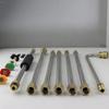 Pressure Washer Extension Wand Set with 5 Spray Nozzle Tips Universal Washer Extension Rod Kit for Gutter Cleaning