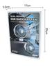 USB-Charged Rear Seat 12V Car Fan with Light