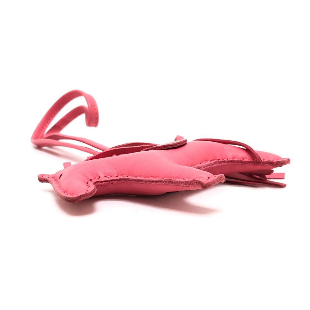HERMES Rodeo PM Accessories Bag Charm Anyo Miro Rose azare pink
