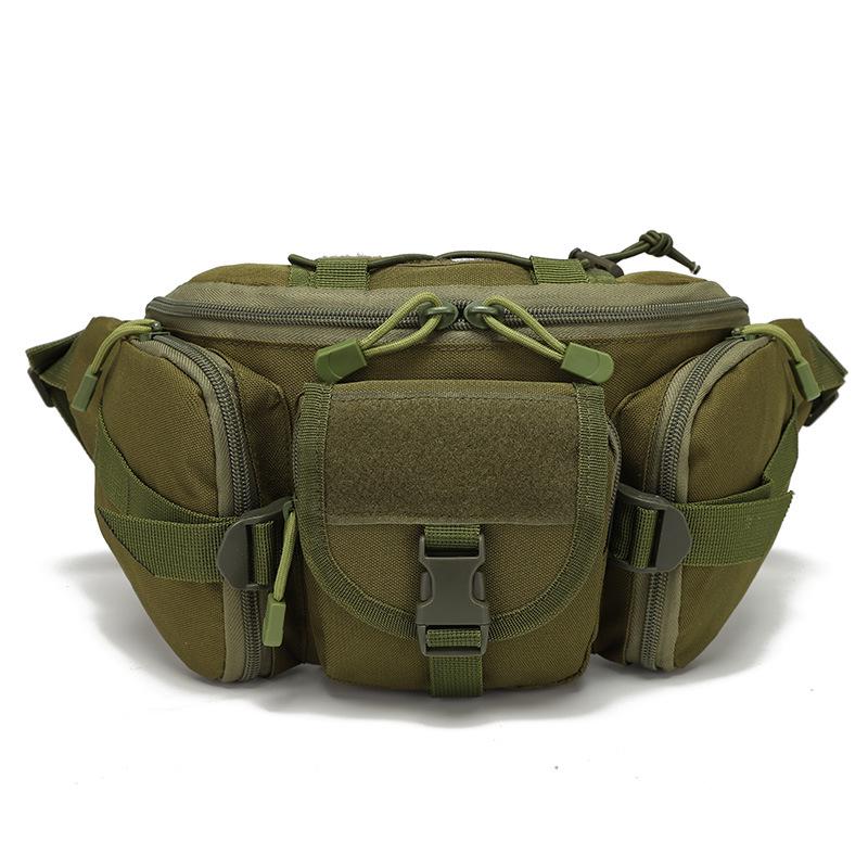 Marsupio e Borsa a Petto Impermeabile Multifunzionale Camouflage Okali per Sport all'Aperto e Pesca