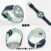 Swatch X OMEGA Compatible Rubber Strap with Double Lines Green (Dark Green/Mint Lines)