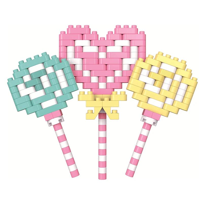 

Мини-конструкторы для еды, попкорн, пиво, суши, шоколад, модель, микрочастицы, алмазный кирпич, сделай сам, детская забава, собранная игрушка, подарок