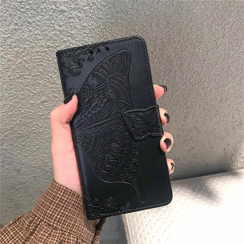For Xiaomi 14T 15 15S 17T Poco C55 F5 F6 M3 M4 M6 X5 X6 Pro 5G Case Flip Leather Wallet Cover Card Holder Cute Butterfly