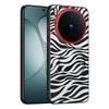 For Vivo X300 X200 X200S Ultra Case Dairy Cow Zebra Leather Magnetic Suction Keys Lens Frame Anti-Fingerprint Soft Cover
