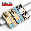Premium Leather Case Galaxy Z Fold 7 / 6 8 With Pen Slot Full Coverage Shockproof Protection Hidden