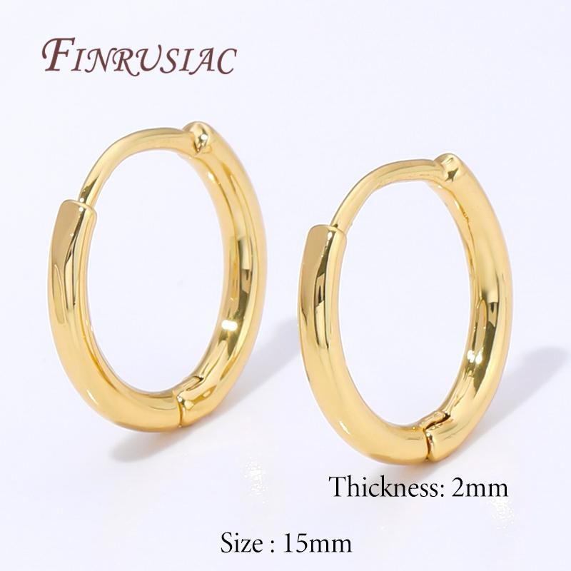1/2/3Pairs 18K Gold Plated Vintage Twisted Hoop Earrings For Women,Circle Hoops Party Jewelry,Earrings Accessories