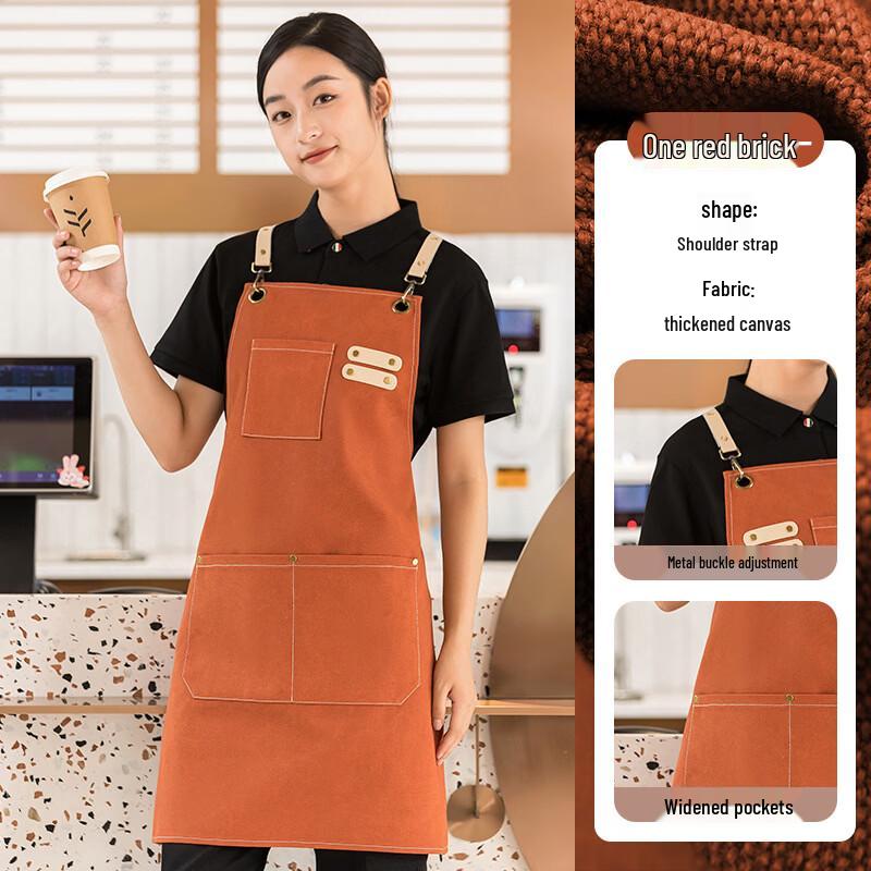 Durable Washed Canvas Catering Apron
