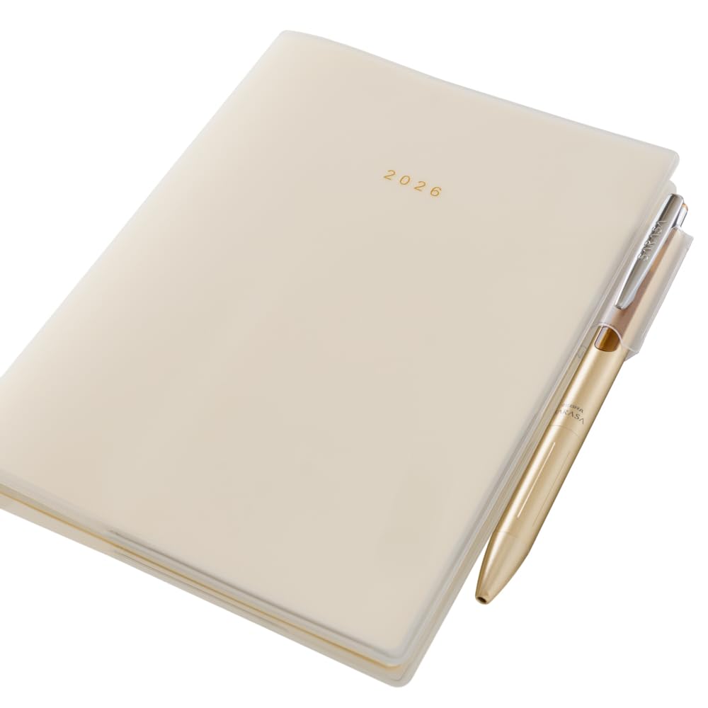 2026 Monthly Planner B6 Size, April Start, Sunday Start, White, Access Depot