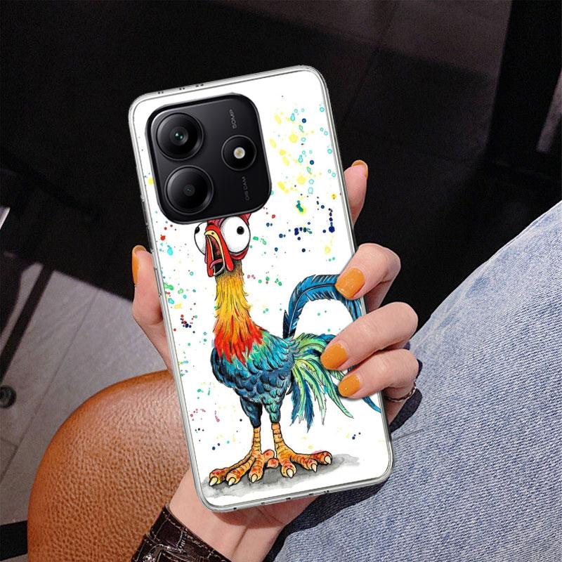 Chicken Hen Rooster Phnoe Case for Phnoe Case for Xiaomi Redmi Note 15 14 14S 13 Pro Plus 12 12S 11S 11E 10S 10 11T 5G Unique Co
