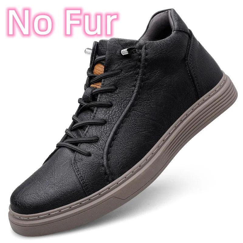Fashion Luxury Brand Lace-Up Male Ankle Boots Fashion Men's Shoes Genuine Leather Mens Sneakers New Trend Male Comfortable Walking Shoe