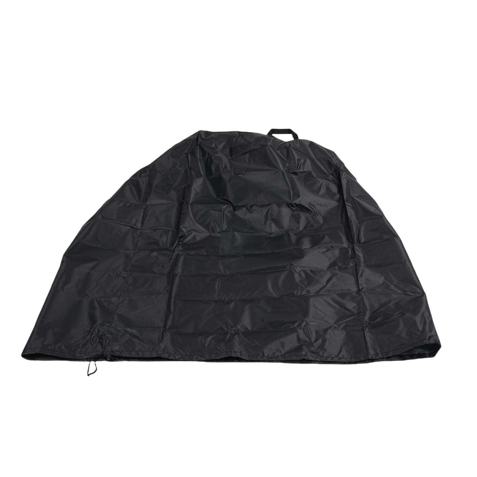 

Wood Chipper Shredder Cover Silver Coated Oxford Cloth Dust Proof Rain Proof Leaf Mulcher Cover for Outdoor