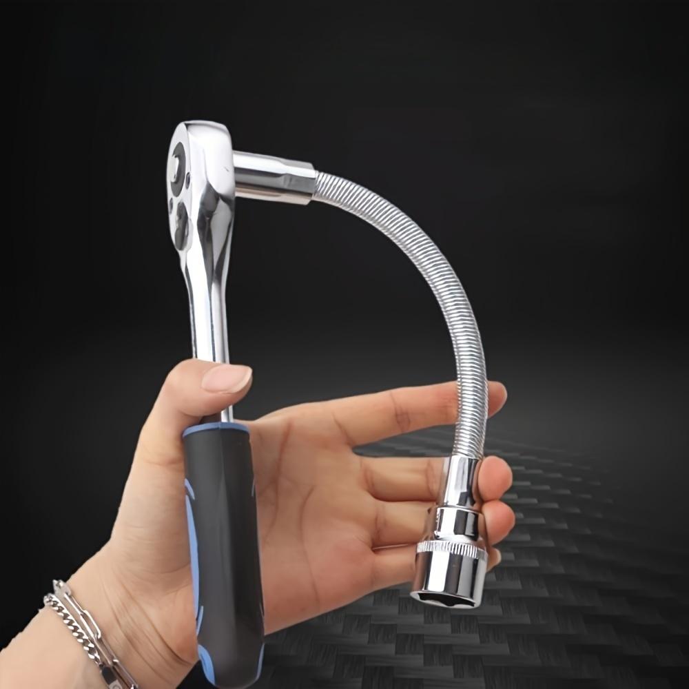 1 Stück Chrom-Vanadium-Stahl Verlängerungsstange mit 1/4" Antriebsende Hohes Drehmoment, biegsam und rostbeständig für Automobilwartung