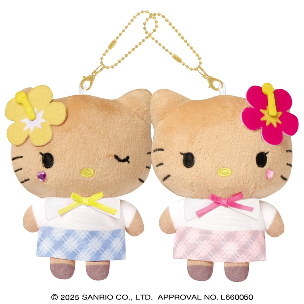 Crux Large Nico Plush Keychain Hello Kitty Mimmy Gal 131985