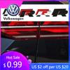 Dla VW Volkswagen Jetta MK5 Golf 3D Metalowa Odznaka Samochodowa Rline R Emblemat Nadwozia Bagażnika Tylnego Naklejka Dekoracyjna Dla Volkswagen VW Polo Passat C