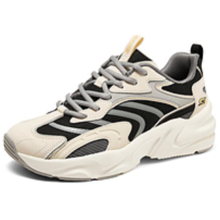 Skechers Bobs Bamina 2 Comfortable Low-Top Casual Running Shoes Women sneaker Beige Black 117369-NTBK