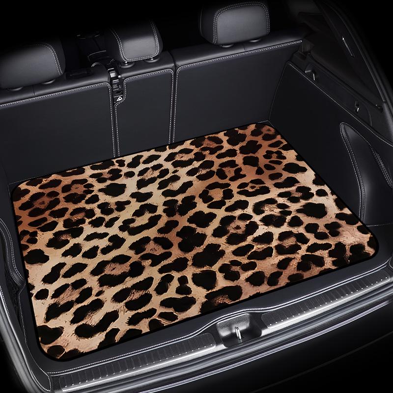 Retro Bohemian Dustproof & Wear-resistant Car Trunk Mat - Easy To Clean